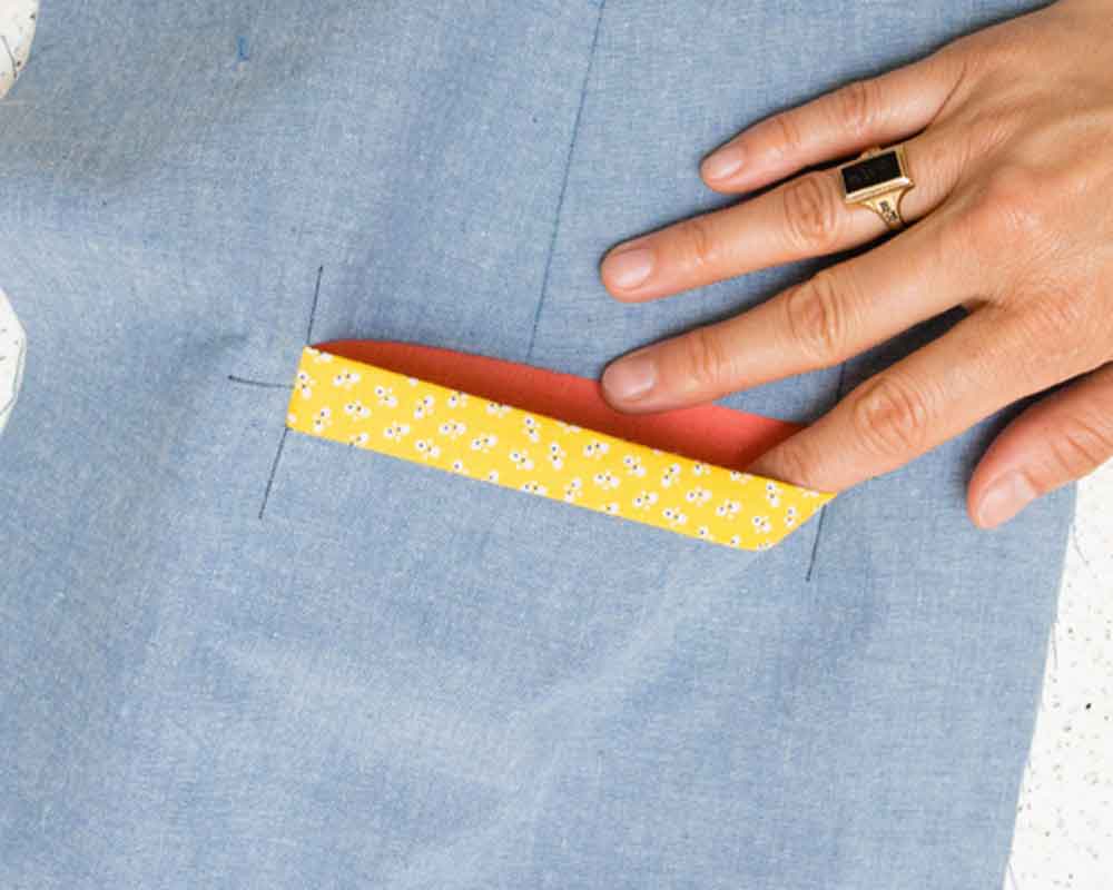 How to Sew a Pocket, Sewing Pockets the Easy Way