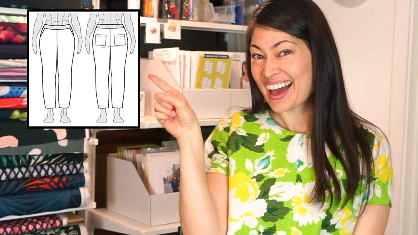Pull-On Pants Patterns (Elastic for the Win!)