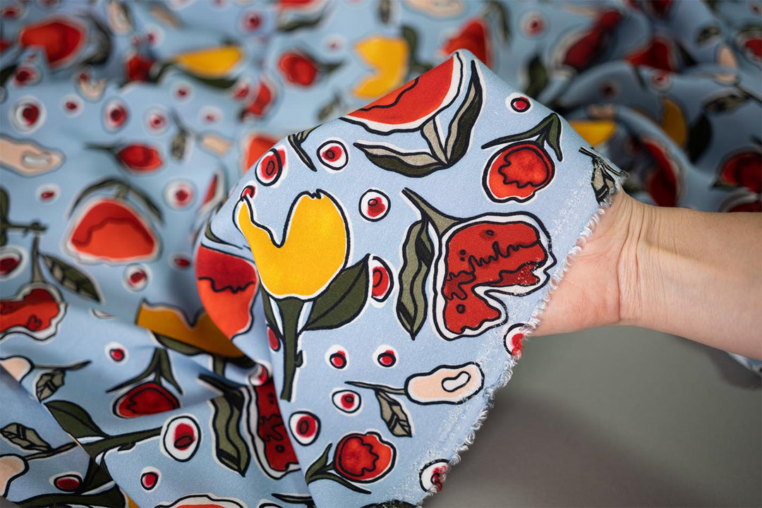 トップス 50s CRAZY TONES Crazy pattern Rayon 50s CRAZY TONES Crazy pattern Rayon
