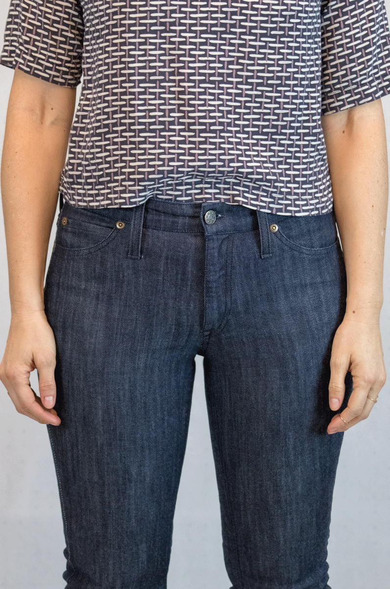 Jeans Block Pattern 5 Pocket Jeans Pattern